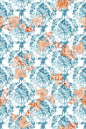 线条印花华亿平台图片