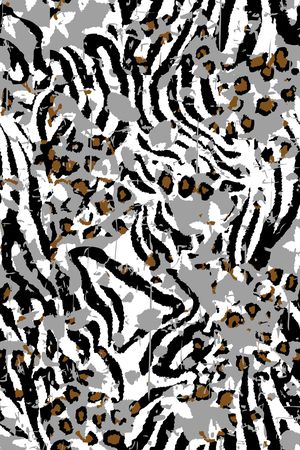 黑白华亿平台印花华亿平台图片