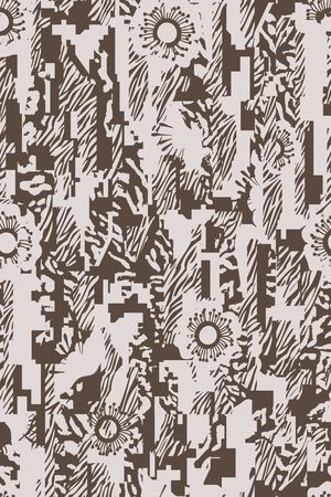 黑白华亿平台印花华亿平台图片