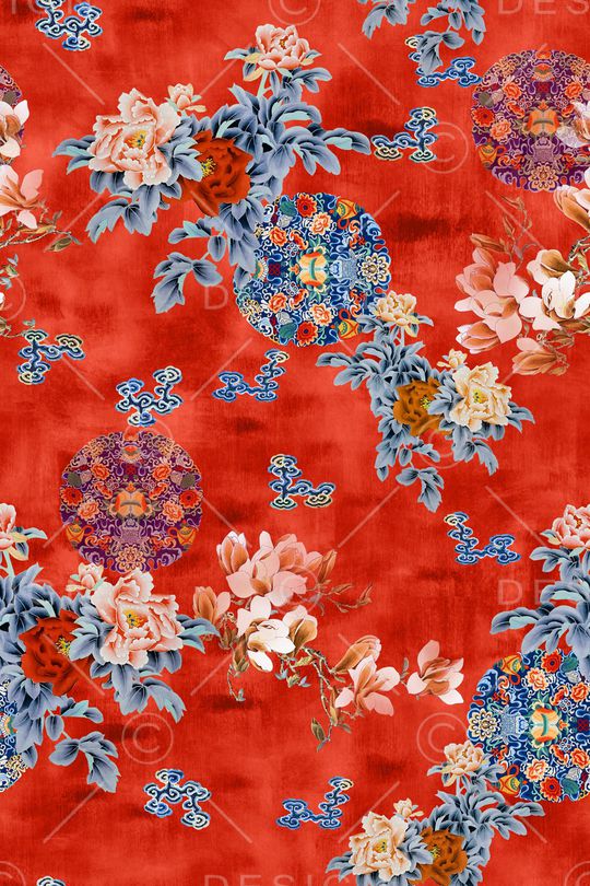 香云纱印花华亿平台图片