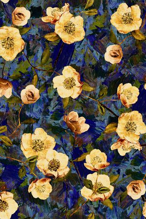 复古印花华亿平台图片