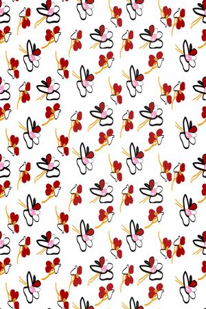 连衣裙印花华亿平台图片