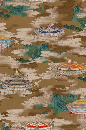 建筑印花华亿平台图片