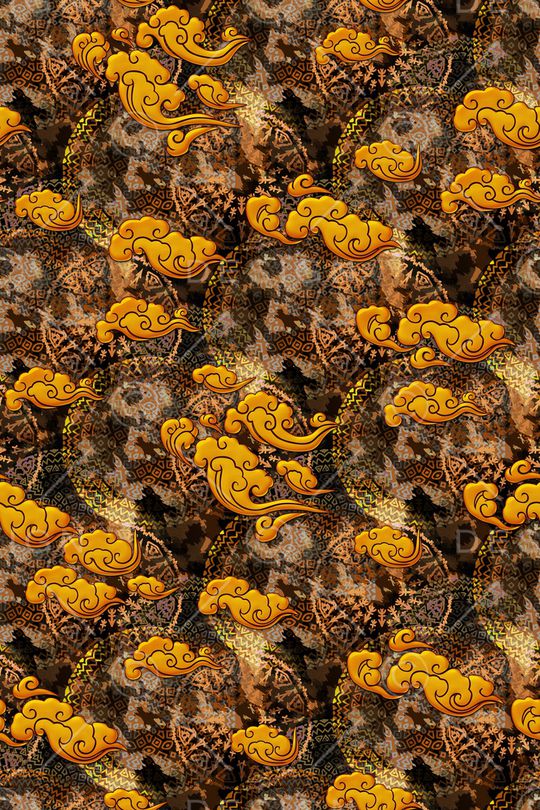 祥云印花华亿平台图片