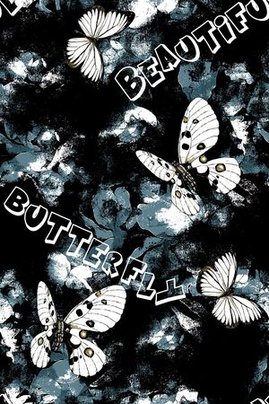 字母印花华亿平台图片