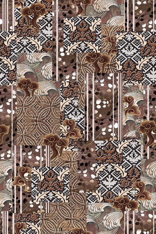 几何印花华亿平台图片