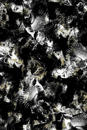 大牌风印花华亿平台图片