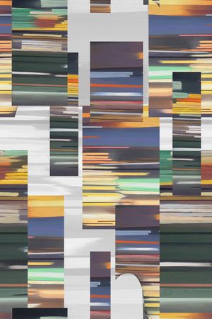 线条印花华亿平台图片