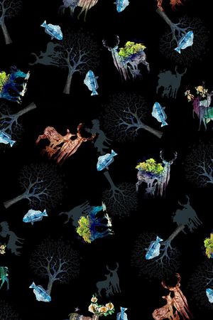 鹿印花华亿平台图片