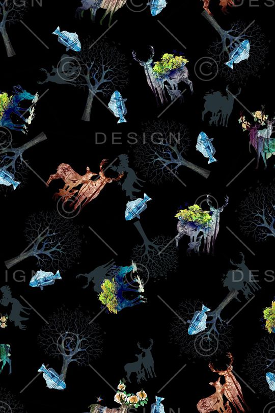 鹿印花华亿平台图片