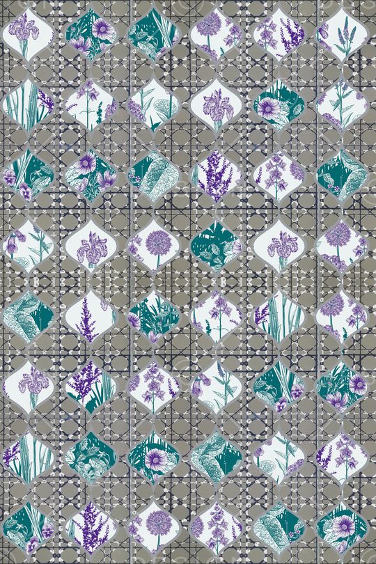 线条印花华亿平台图片