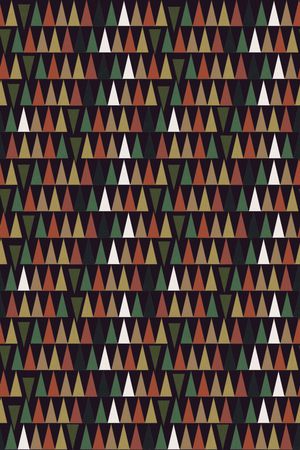 三角形印花华亿平台图片