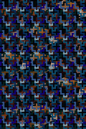 几何印花华亿平台图片