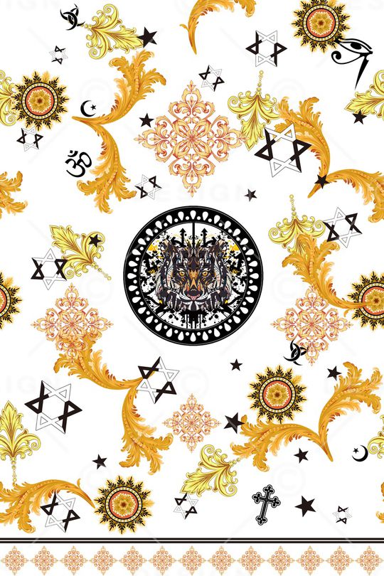 几何印花华亿平台图片