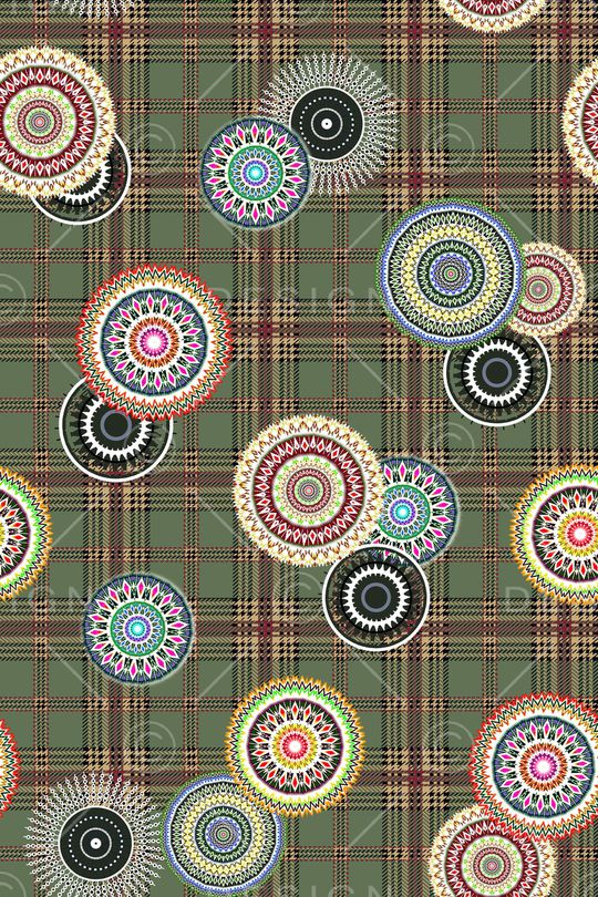 线条印花华亿平台图片