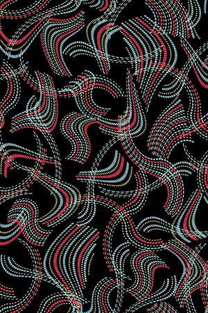 线条印花华亿平台图片