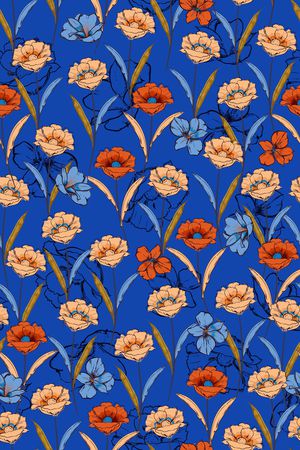 绿植树叶印花华亿平台图片