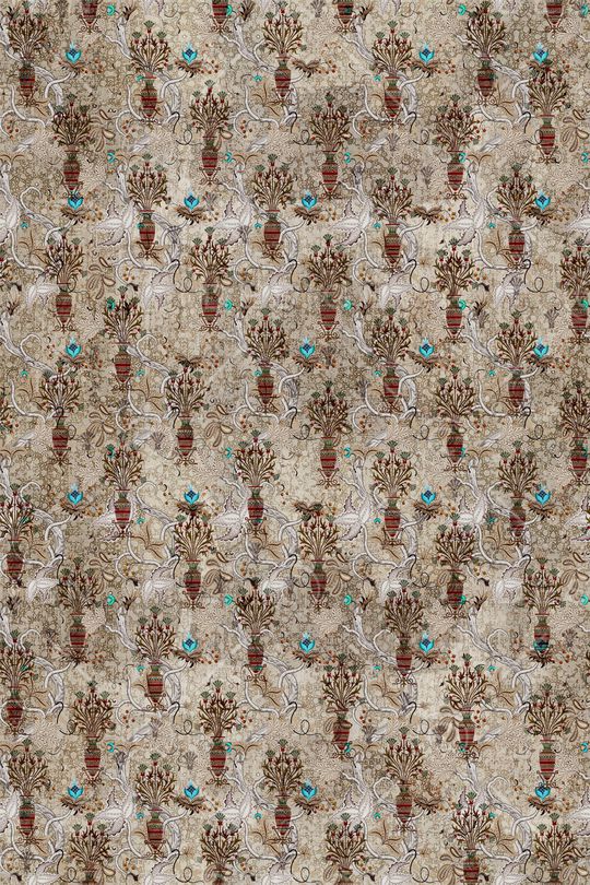 花瓶印花华亿平台图片