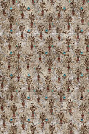 花瓶印花华亿平台图片