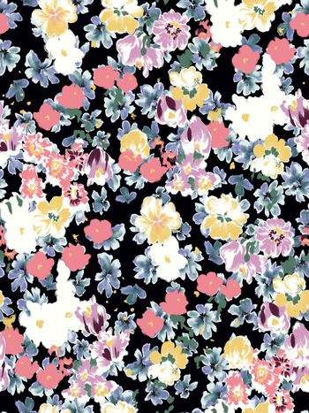 手绘印花华亿平台图片