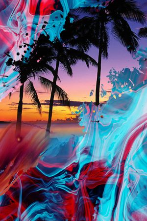 定位花印花华亿平台图片