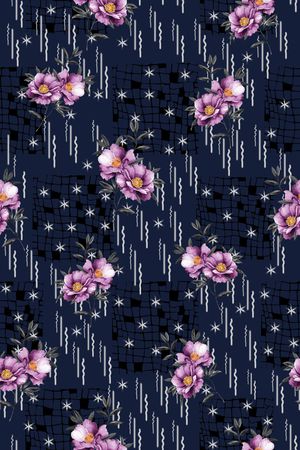 线条印花华亿平台图片