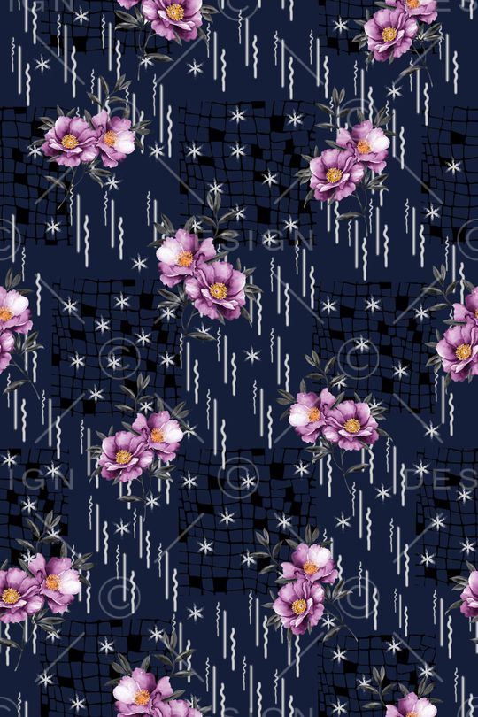 线条印花华亿平台图片