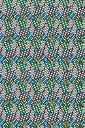 线条印花华亿平台图片