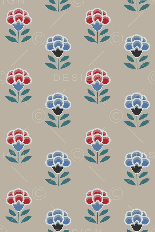 红花印花华亿平台图片