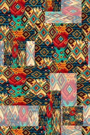 几何印花华亿平台图片