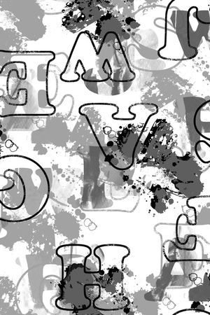 字母印花华亿平台图片