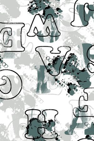 字母印花华亿平台图片