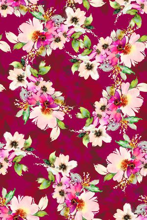 复古印花华亿平台图片