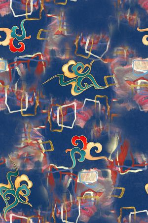 香云纱印花华亿平台图片