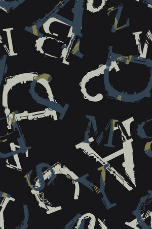 字母印花华亿平台图片