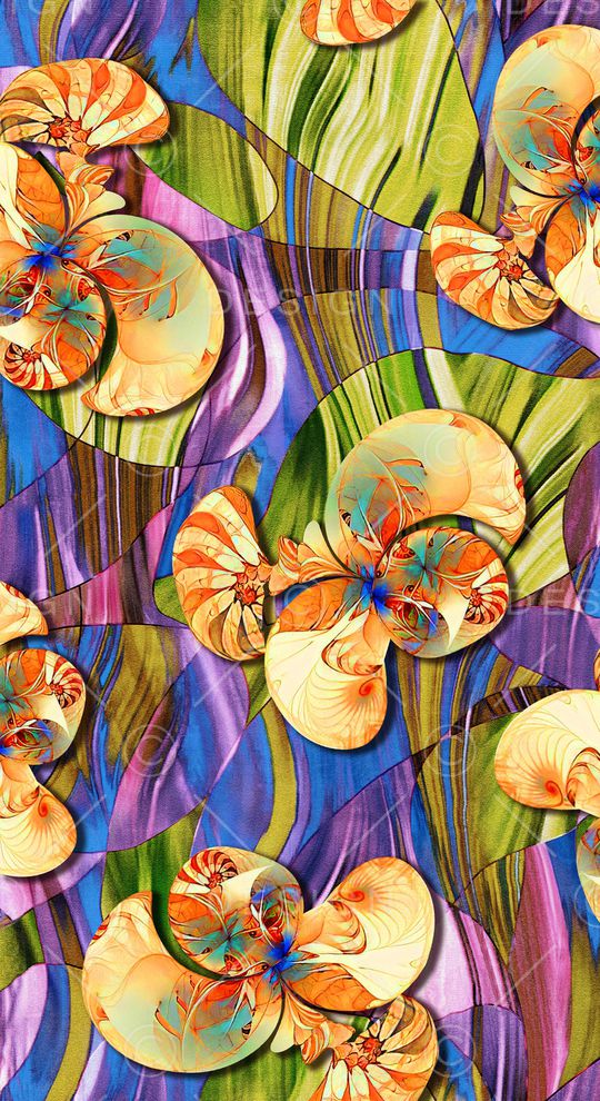 线条印花华亿平台图片