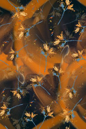 复古印花华亿平台图片