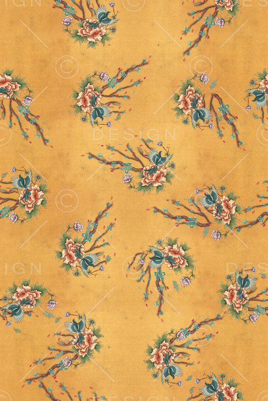 复古印花华亿平台图片