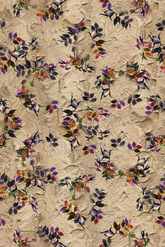 复古印花华亿平台图片