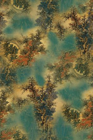 复古印花华亿平台图片