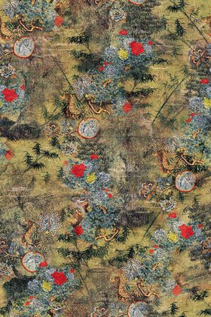 复古印花华亿平台图片