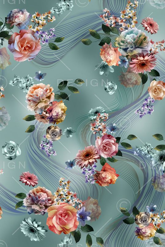 线条印花华亿平台图片