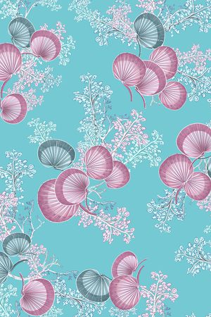 贝壳印花华亿平台图片