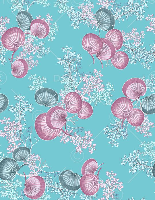 贝壳印花华亿平台图片