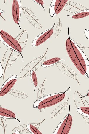 绿植树叶印花华亿平台图片