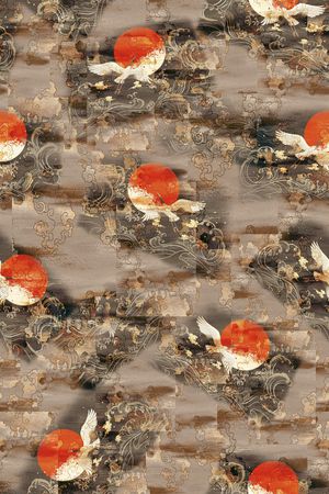 旗袍印花华亿平台图片