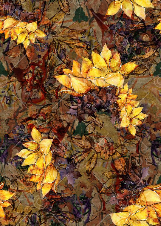 复古印花华亿平台图片