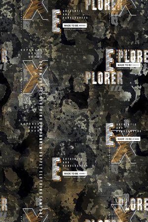 字母印花华亿平台图片