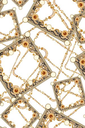 几何印花华亿平台图片