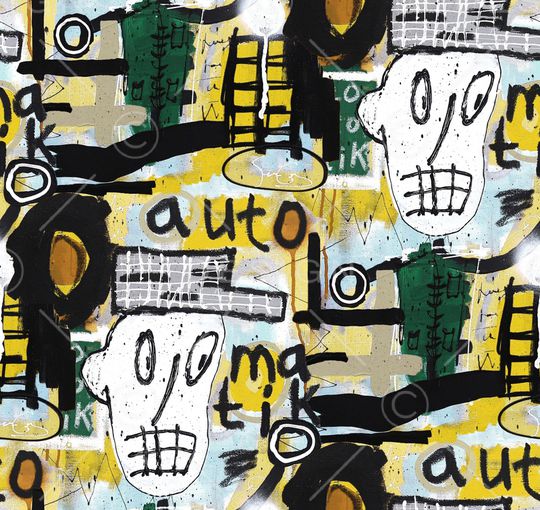 字母印花华亿平台图片